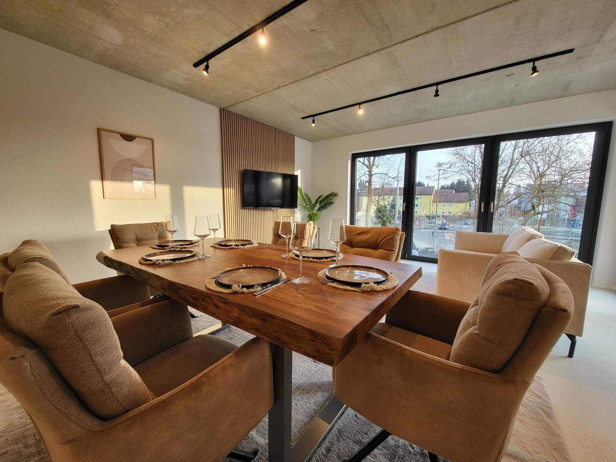 Sioux: Stilvolles Designapartment Am Bodensee Bodolz Exterior photo